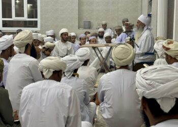 افتتاح مسجد النور بولاية سناو