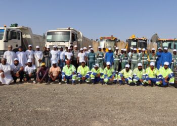 ‏انطلاق الحملة الخدمية والتوعوية للنظافة العامة لولايتي سناو والمضيبي