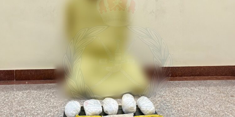 القبض على آسيوي بحوزته كمية من مخدري الكريستال والحشيش في البريمي