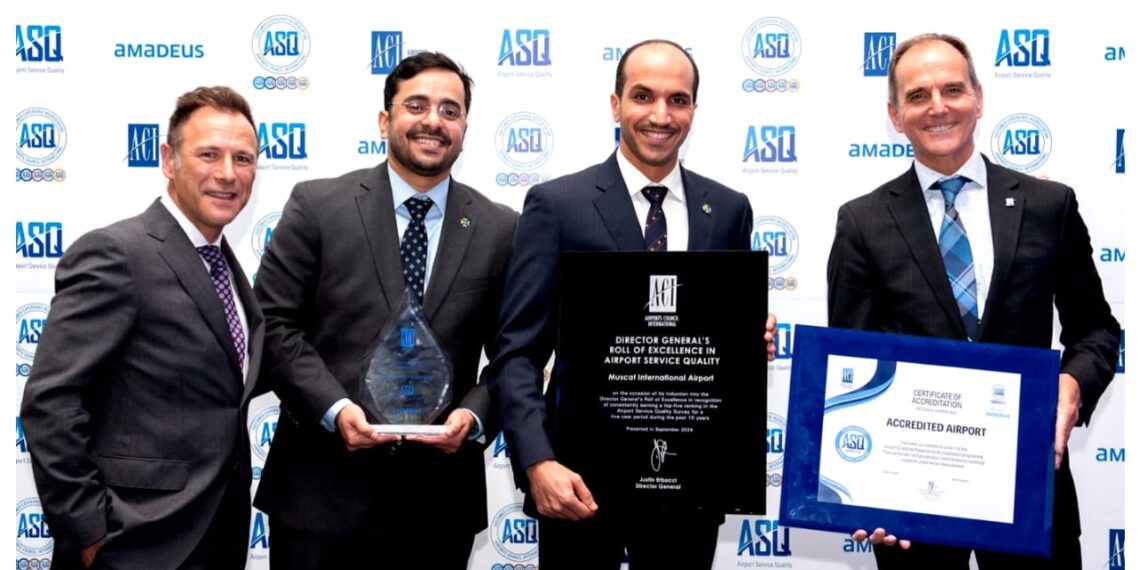 Oman Airports Continues to Garner Global Awards at the 2034 World Customer Service Summit 1 Oman Airports Continues to Garner Global Awards at the 2034 World Customer Service Summit