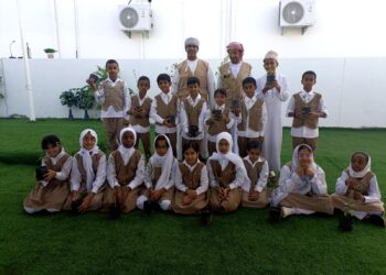 هيئة البيئة بشمال الشرقية تنظم محاضرة بمدرسة رواد الهمم الخاصة بولاية إبراء