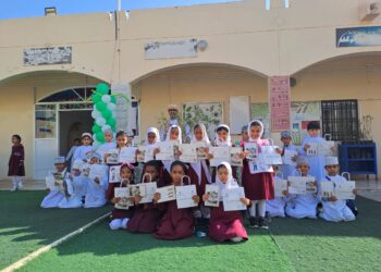 هيئة البيئة بشمال الشرقية تنظم يوماً توعوياً بمدرسة الألباب في ولاية إبراء