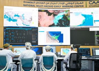 استمرار تأثير الحالة الجوية خلال الفترة القادمة على سلطنة عُمان