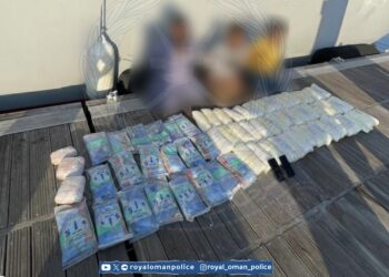 ضبط 3 متسللين بحوزتهم كميات من المواد المخدرة