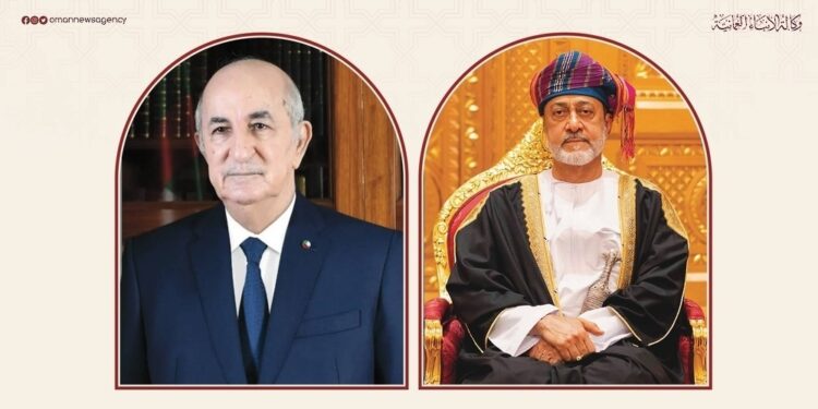 مباحثات رسمية بين جلالة السلطان المعظم و الرئيس الجزائري 1 مباحثات رسمية بين جلالة السلطان المعظم و الرئيس الجزائري