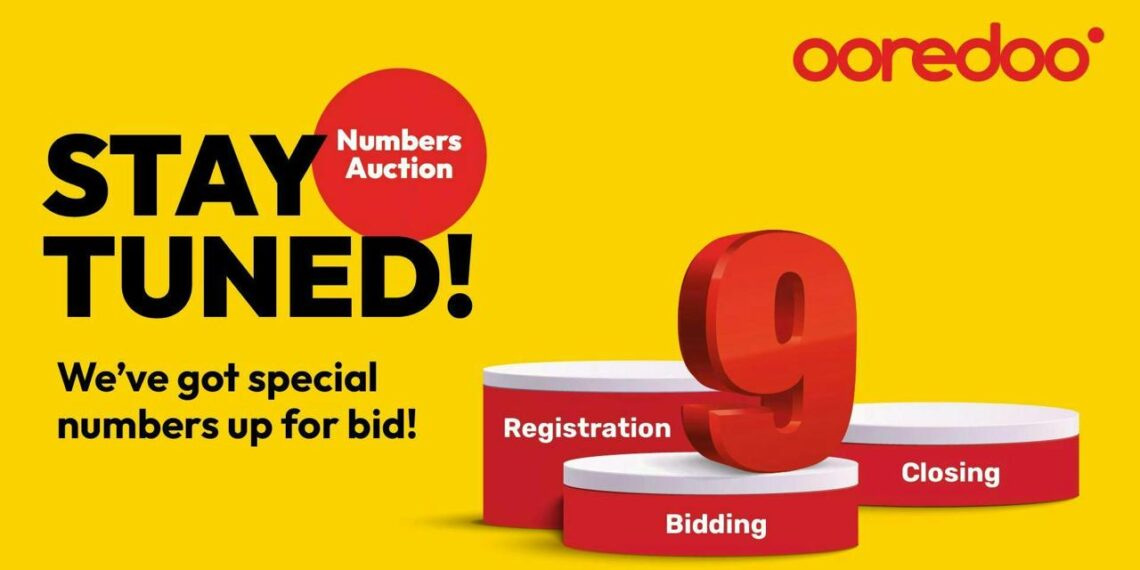 Make the Call for Charity with Ooredoo’s Vanity Number Auction!