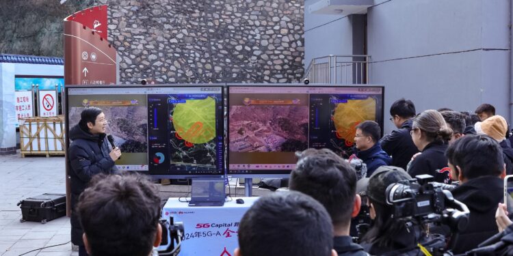 إطلاق أول شبكة اتصالات ذكية على مستوى العالم متكاملة مع تقنية الجيل الخامس المتقدمة في بكين