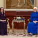 السّيدة الجليلة و السيدة انتصار السيسي تعقدان لقاءً وديًّا بقصر العلم العامر 8 السّيدة الجليلة و السيدة انتصار السيسي تعقدان لقاءً وديًّا بقصر العلم العامر