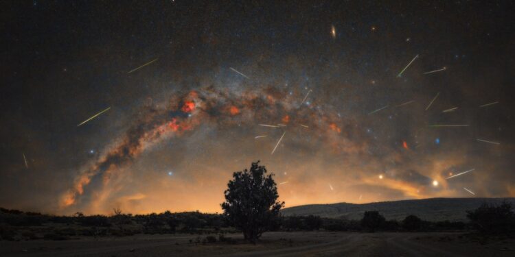 سماءُ سلطنة عُمان تشهد تساقط زخات شهب التوأميات