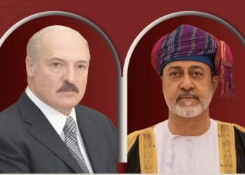 ‏رئيس جمهورية ⁧‫بيلاروس‬⁩ يقوم بزيارة رسميّة إلى ⁧‫سلطنة عُمان‬⁩