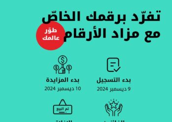 أوريدو تعيد إطلاق مزادها الخيري للأرقام المميزة