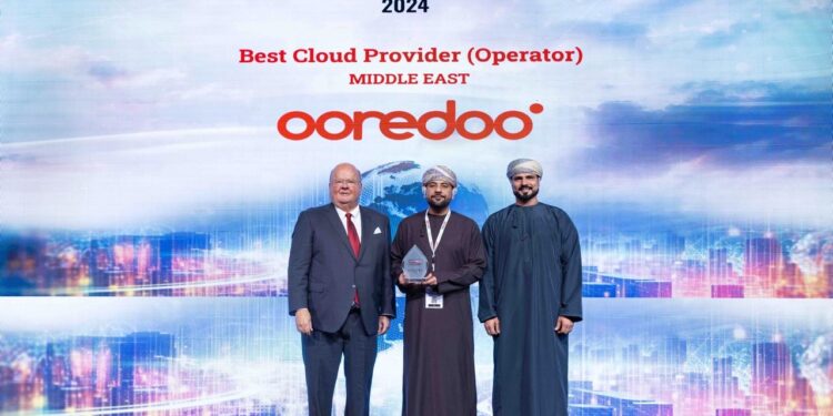 أوريدو عُمان تتوج بجائزة أفضل مزود خدمات سحابية في الشرق الأوسط