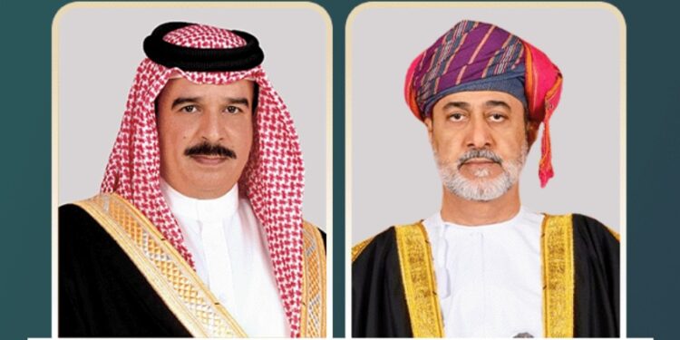 جلالة السلطان المعظم وملك البحرين يعقدان لقاءً أخويًّا بقصر البركة العامر 1 جلالة السلطان المعظم وملك البحرين يعقدان لقاءً أخويًّا بقصر البركة العامر