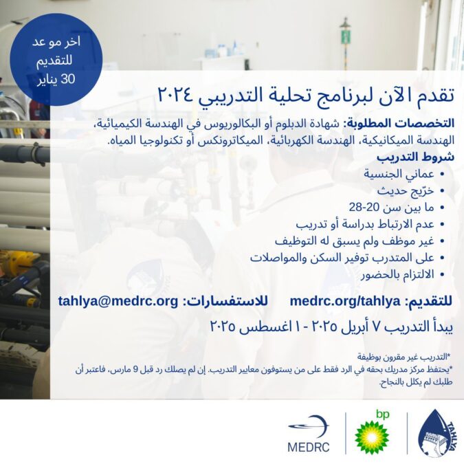 فتح باب التسجيل للدفعة الثانية من برنامج تحلية التدريبي في نسخته السابعة 3 IMG 1245