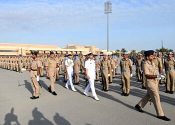 تخريج دفعة من الجنود المستجدين بسلاح الجو السلطاني العُماني