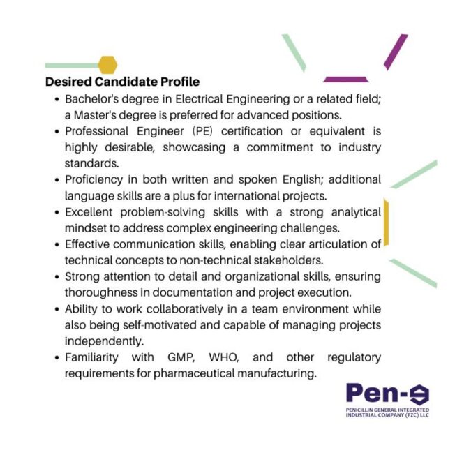 شركة بنسلين لتصنيع المستحضرات الصيدلانية تعلن وظيفة شاغرة 5 IMG 4117