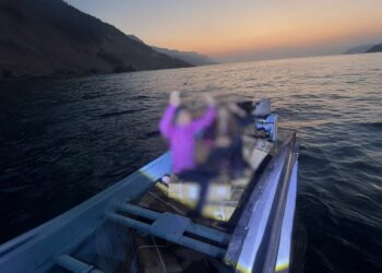 إحباط محاولة تهريب موادٍ ممنوعةٍ على متن قاربٍ يمني في ظفار