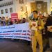 تظاهرة تضامنية مع غزة في العاصمة الرباط