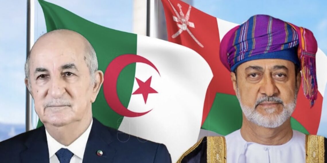 جلالة السلطان المعظم والرئيس الجزائري يعقدان لقاءً بمقر جلالته