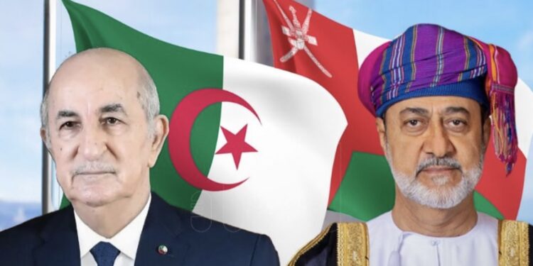 جلالة السلطان المعظم والرئيس الجزائري يعقدان لقاءً بمقر جلالته