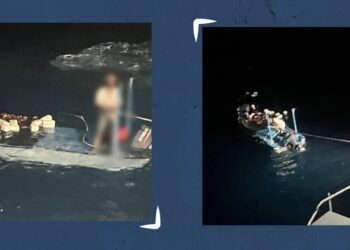 إنقاذ مواطنين اثنين تعرض قاربهما للغرق قبالة شاطئ ولاية المصنعة