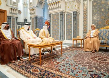 جلالة السُّلطان يستقبل ولي عهد دبي