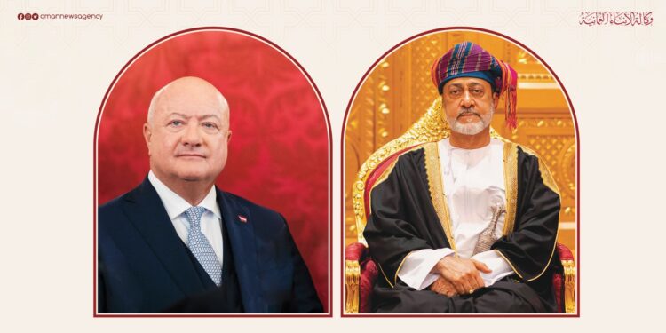 جلالة السلطان المعظم يتلقى اتصالا من مستشار جمهورية النمسا