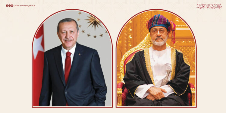 جلالة السلطان يتلقى اتصالًا من الرئيس التركي لبحث تداعيات التصعيد في المنطقة