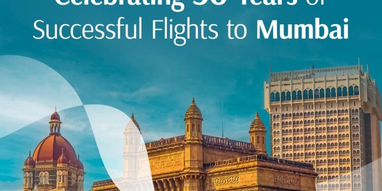Oman Air Celebrates 30 Years of Service to Mumbai