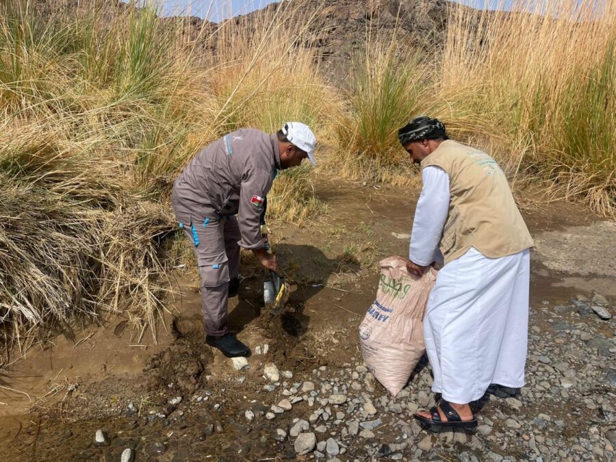 هيئة البيئة بشمال الشرقية تنفذ حملة لتشجير البرك المائية في دماء والطائيين 4 0f661aef 246c 45af 9c23 e32c2b123a95