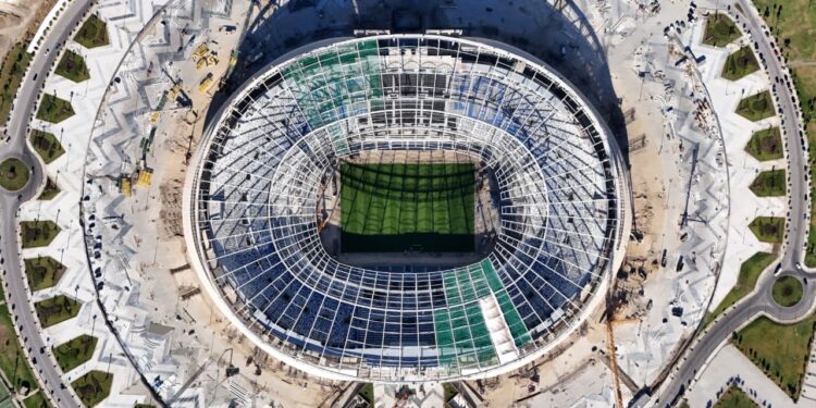 ملعب طنجة الكبير أحد المعالم الرياضية البارزة بالمغرب يستعد لكأس الأمم الأفريقية