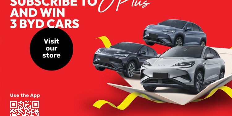 Win a Brand New Car and More with Ooredoo’s O Plus!