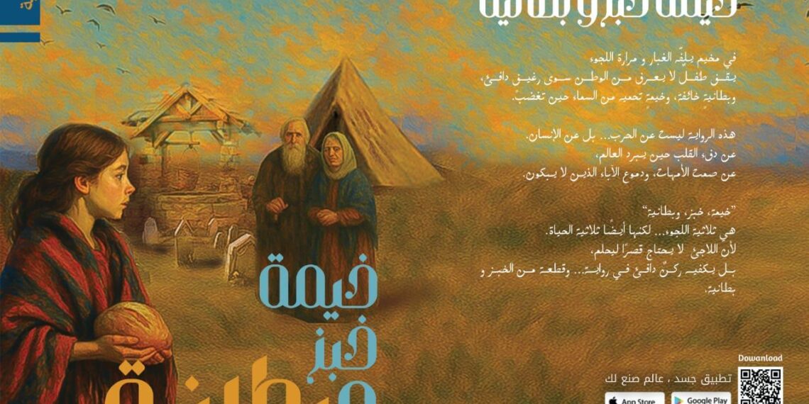 الكاتبة سيلينا السعيد تشارك في معرض الشارقة الدولي للكتاب بروايتها “خيمة، خبز، وبطانية”