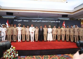 ملحقية الدفاع المصرية بمسقط تحتفل بالذكرى الـ52 الانتصارات أكتوبر المجيدة