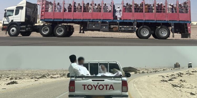 إيقاف سائقين خالفوا اشتراطات نقل الركاب بالوسطى