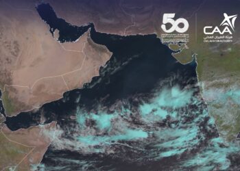 “الأرصاد” تصدر آخر التحديثات حول الحالة المدارية في بحر العرب