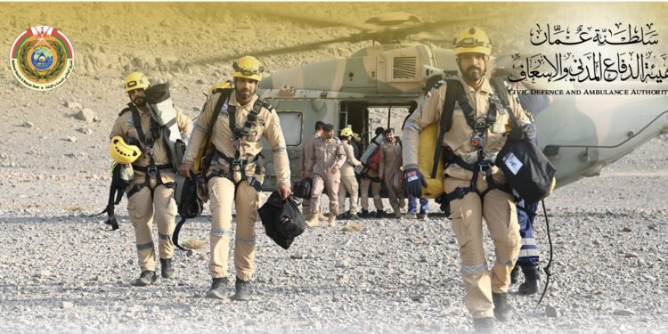 انتشال جثمان من منطقة جبلية وعرة بخصب