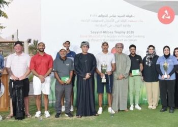 بنك مسقط يشارك في دعم تنظيم دورة بطولة السيد عباس للجولف لهذا العام