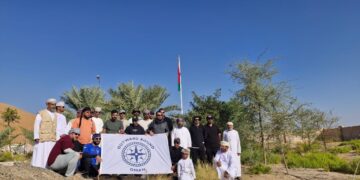 حملة بيئية مشتركة لتشجير وصيانة مشتل بدية في شمال الشرقية