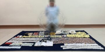 ضبط آسيوي بحوزته مخدرات بغرض الاتجار في البريمي