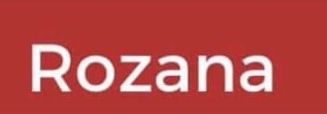 شركة روزانا تعلن وظيفة شاغرة
