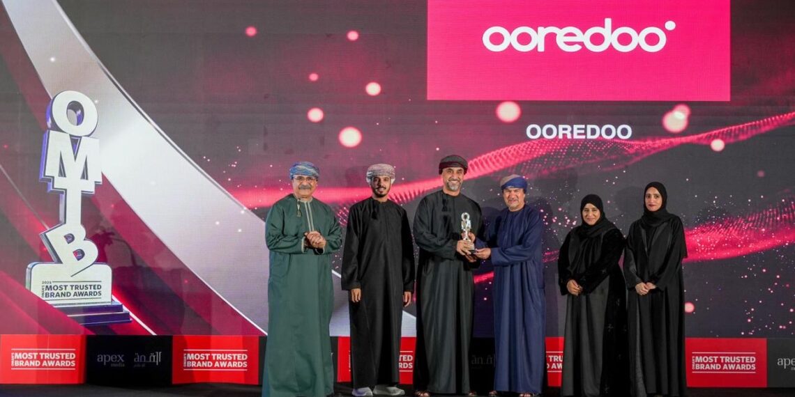 Ooredoo Named Oman’s Most Trusted Telecom Brand for the Fifth Consecutive Year at OMTB 2025 1 Ooredoo Named Oman’s Most Trusted Telecom Brand for the Fifth Consecutive Year at OMTB 2025