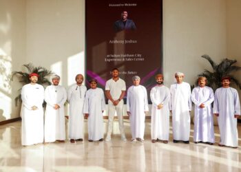 Anthony Joshua signs Sky Palace agreement, underscoring global appeal of Yenaier Residences in Oman