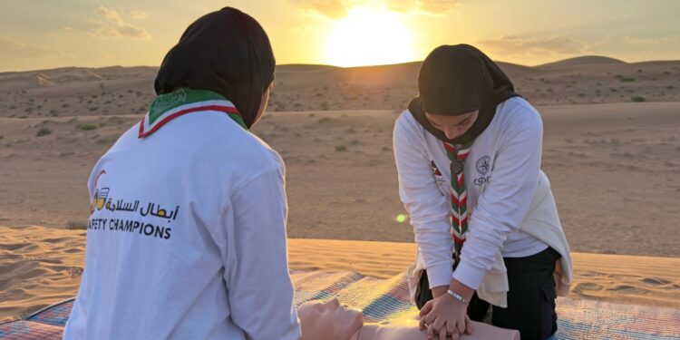 برنامج “أبطال السلامة” يعزز الوعي بالإسعافات الأولية والقيادة لدى طلبة المدارس
