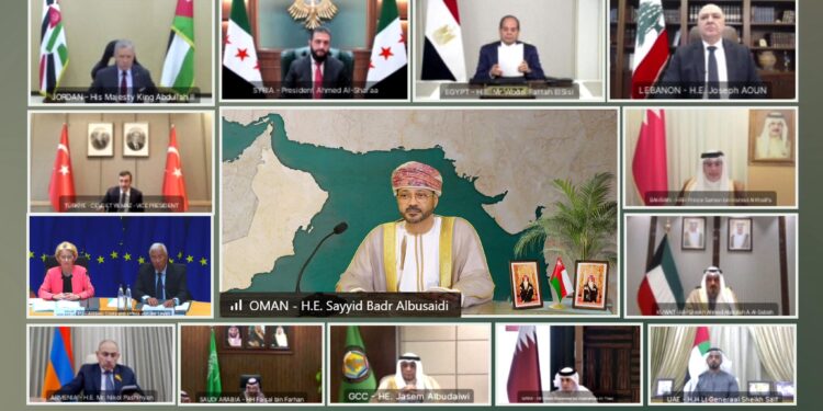 سلطنة عُمان تشارك في مؤتمر القادة الطارئ حول تطوّرات الأوضاع في المنطقة