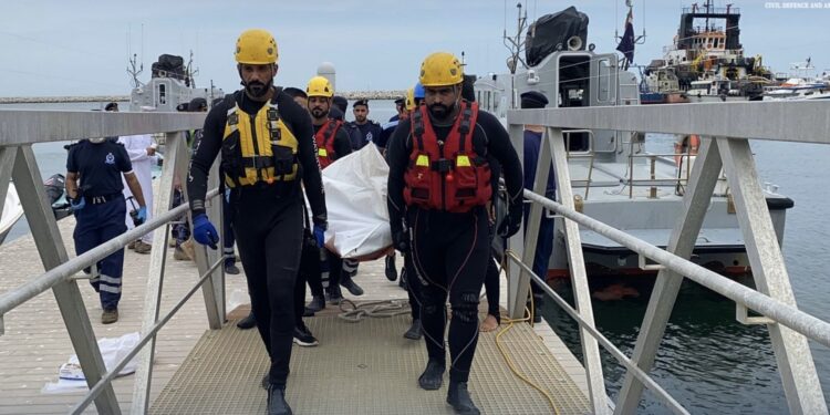 العثور على الشخص الثالث متوفى في حادث انجراف مركبة ببركاء