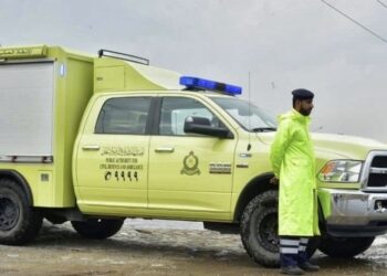 إنقاذ 36 شخصًا من منازل غمرتها مياه الأمطار بلوى