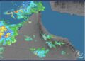 صور الرادار تُظهر نشاطًا للسحب الرعدية وأمطارًا متفاوتة الغزارة