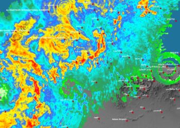 توسع نشاط الخلايا الرعدية وأمطار متفاوتة الغزارة على عدد من المحافظات