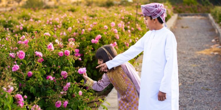 موسم ربيع الورد يعزز الحركة السياحية وينشّط الاقتصاد المحلي بمحافظة الداخلية 1 موسم ربيع الورد يعزز الحركة السياحية وينشّط الاقتصاد المحلي بمحافظة الداخلية